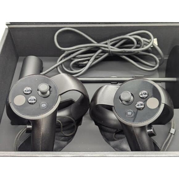 Meta Oculus Rift Touch Motion Controllers Black With Sensor - VR Set W/ Box - Picture 4 of 6